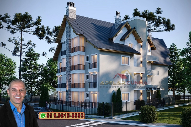 Apartamento à venda em Gramado com 2 dormitórios sendo 1 Suíte: 4ª foto da galeria de imagens do imóvel