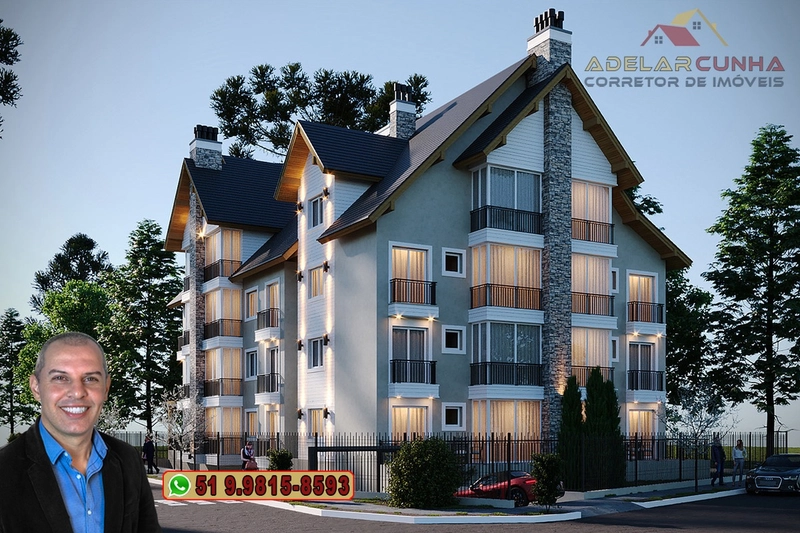 Apartamento à venda em Gramado com 2 dormitórios sendo 1 Suíte: 2ª foto da galeria de imagens do imóvel
