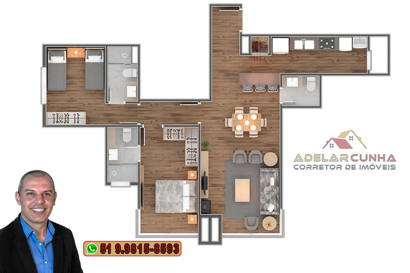 Apartamento à venda em Gramado com 2 dormitórios sendo 1 Suíte: 17ª foto da galeria de imagens do imóvel