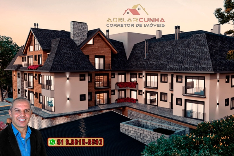 Apartamento à venda em Gramado com 2 Suítes: 4ª foto da galeria de imagens do imóvel