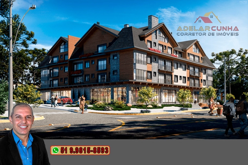 Apartamento à venda em Gramado com 2 Suítes: 1ª foto da galeria de imagens do imóvel