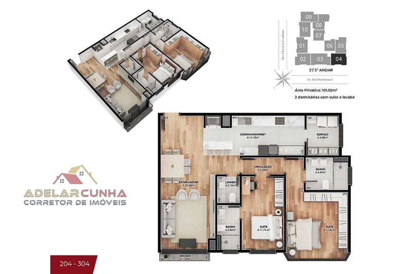 Apartamento à venda em Gramado com 2 Suítes: 27ª foto da galeria de imagens do imóvel