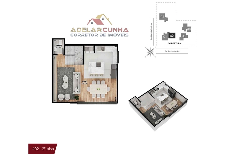 Apartamento à venda em Gramado com 2 Suítes: 37ª foto da galeria de imagens do imóvel