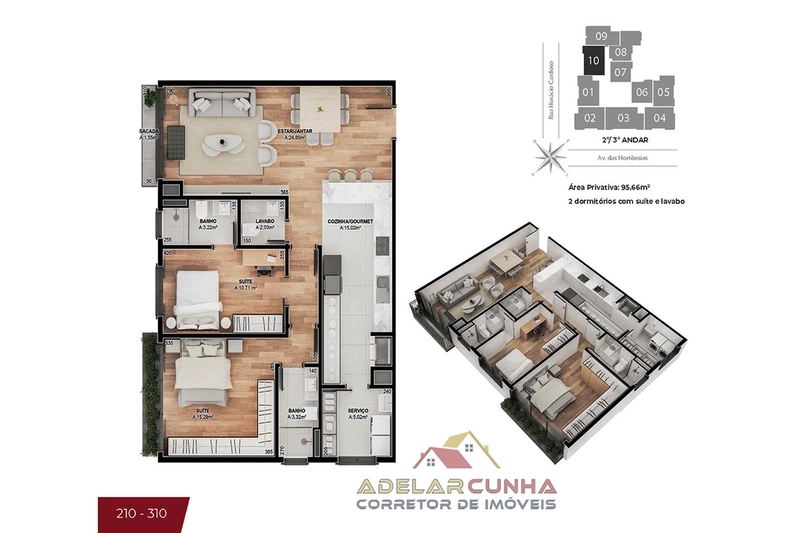 Apartamento à venda em Gramado com 2 Suítes: 33ª foto da galeria de imagens do imóvel