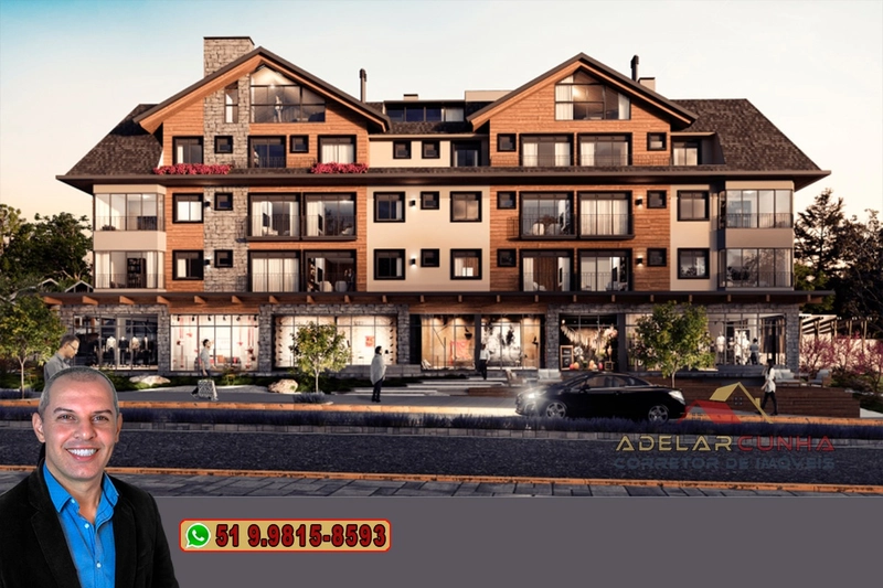Apartamento à venda em Gramado com 2 Suítes: 2ª foto da galeria de imagens do imóvel