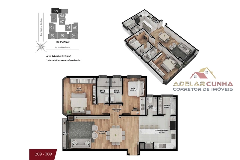 Apartamento à venda em Gramado com 2 Suítes: 32ª foto da galeria de imagens do imóvel