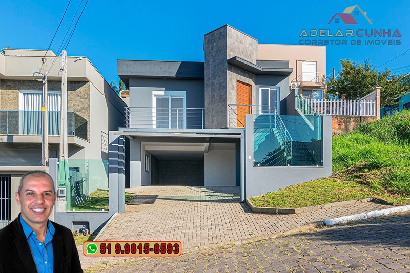 Casa à VENDA com 3 dormitórios sendo 1 Suíte em Hamburgo Velho: 2ª foto da galeria de imagens do imóvel