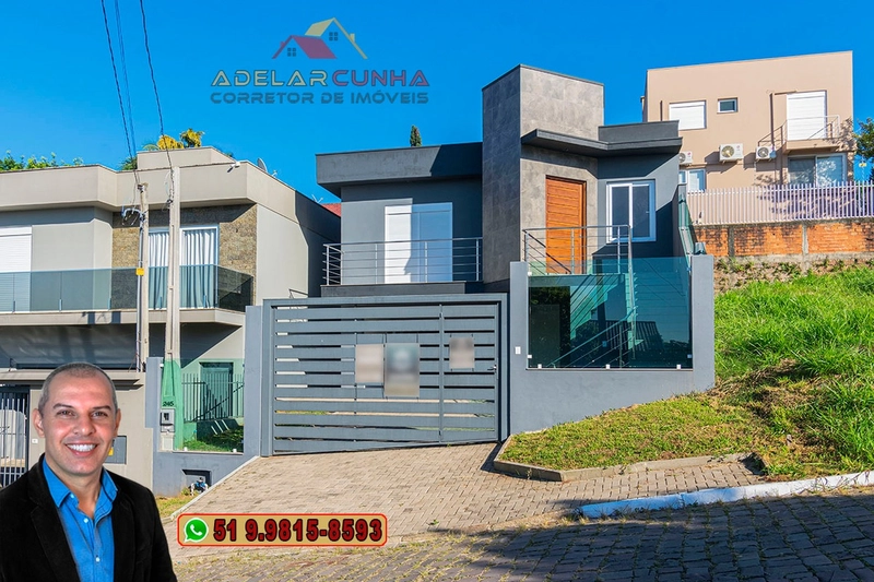 Casa à VENDA com 3 dormitórios sendo 1 Suíte em Hamburgo Velho: 1ª foto da galeria de imagens do imóvel