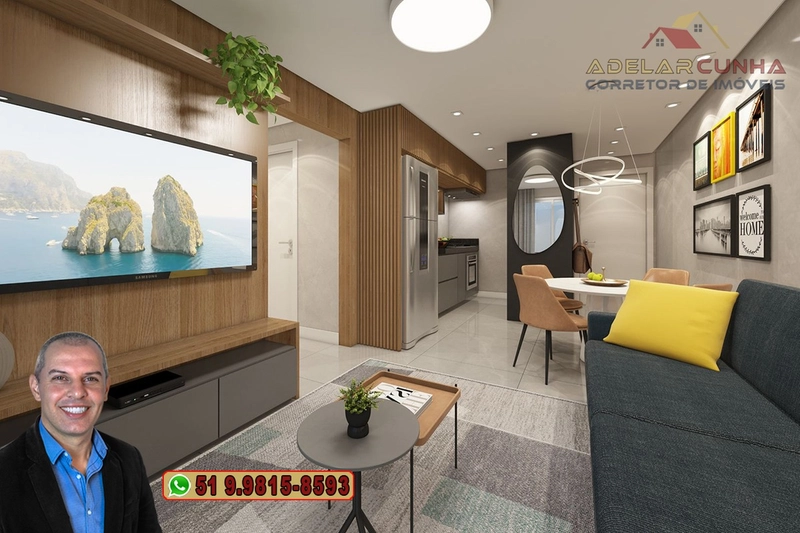 Apartamento com 3 dormitórios sendo 1 Suíte à VENDA em Campo Bom: 2ª foto da galeria de imagens do imóvel