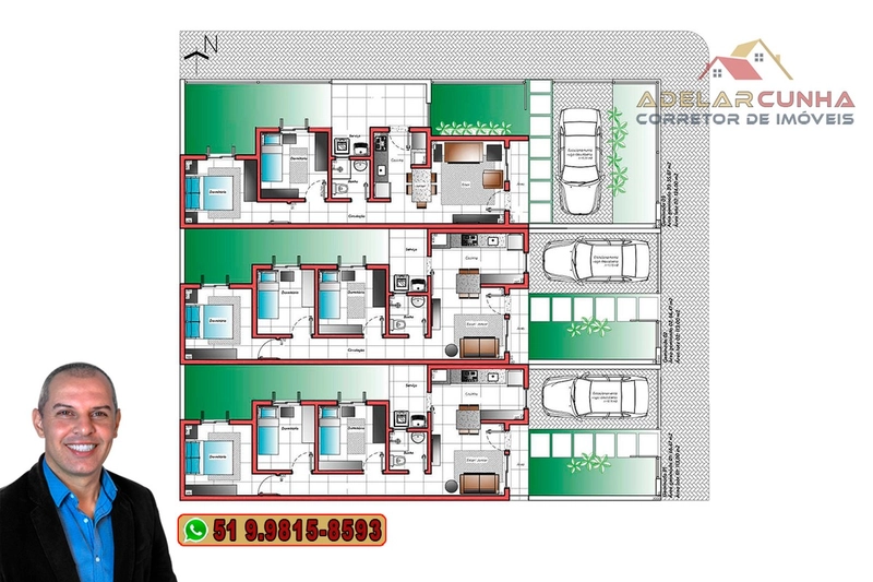 Casa com 2 e 3 dormitórios à VENDA em Araricá: 33ª foto da galeria de imagens do imóvel