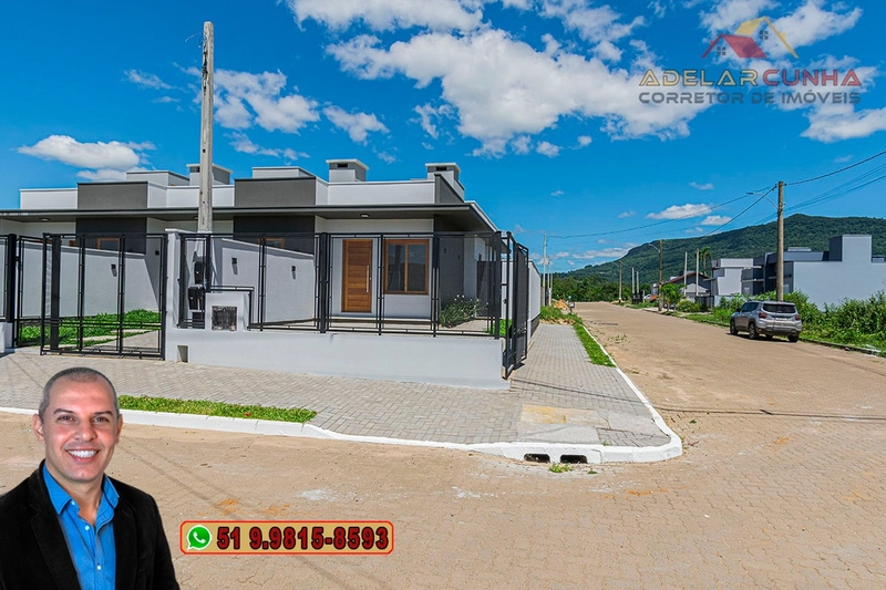 Casa com 2 e 3 dormitórios à VENDA em Araricá: 1ª foto da galeria de imagens do imóvel