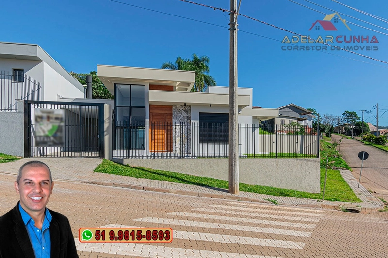Casa de Esquina com 3 dormitórios sendo 1 Suíte à VENDA em Campo Bom: 2ª foto da galeria de imagens do imóvel