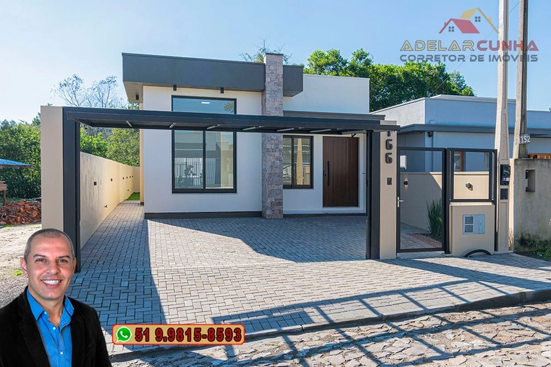 Casa com 3 dormitórios sendo 1 suíte à VENDA em Sapiranga: 2ª foto da galeria de imagens do imóvel