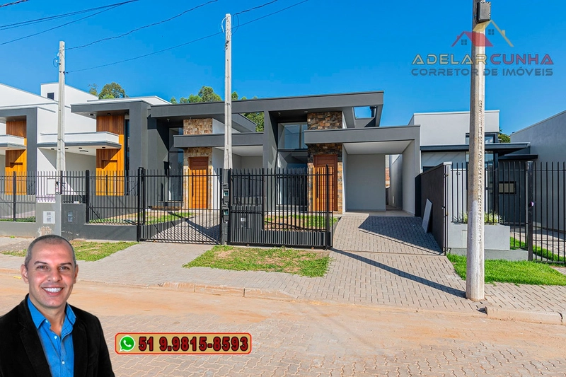Casa com 2 dormitórios sendo 1 Suíte à VENDA em Campo Bom: 1ª foto da galeria de imagens do imóvel