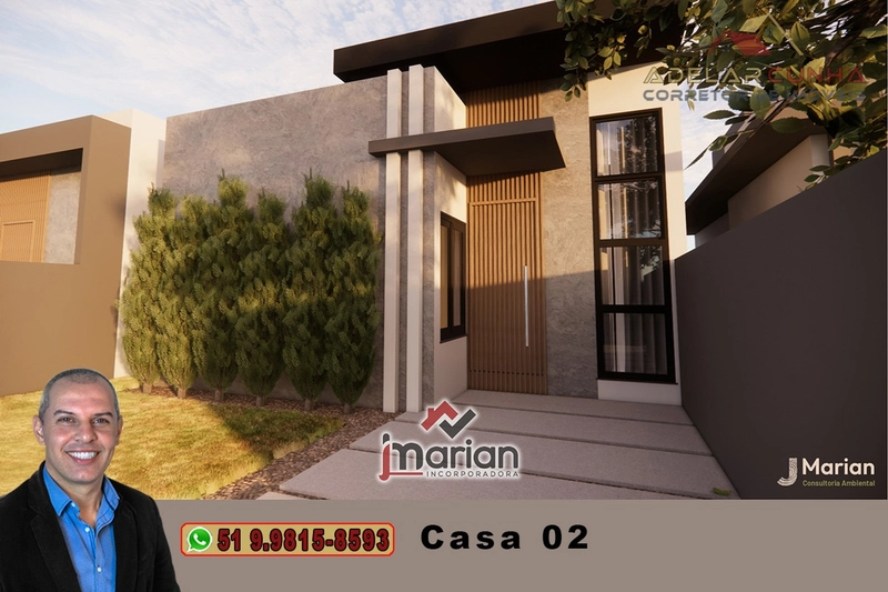 Casa 3 dormitórios sendo 1 Suíte à VENDA em Sapiranga: 2ª foto da galeria de imagens do imóvel