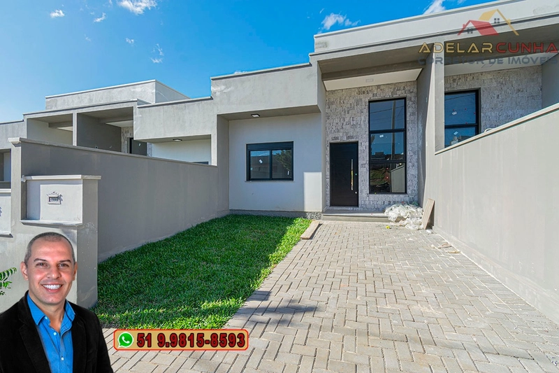 Casa com 2 dormitórios sendo 1 suíte à VENDA em Sapiranga: 1ª foto da galeria de imagens do imóvel