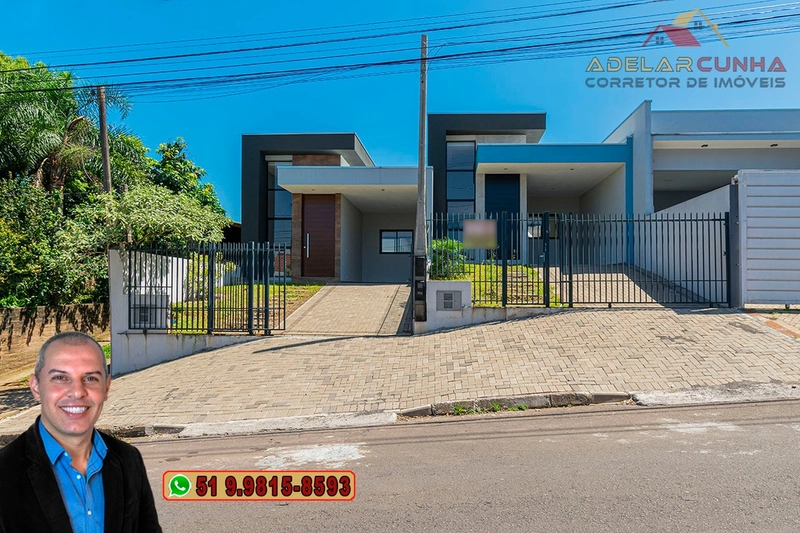 Casa com 2 dormitórios sendo 1 Suíte à Venda em Campo Bom: 1ª foto da galeria de imagens do imóvel