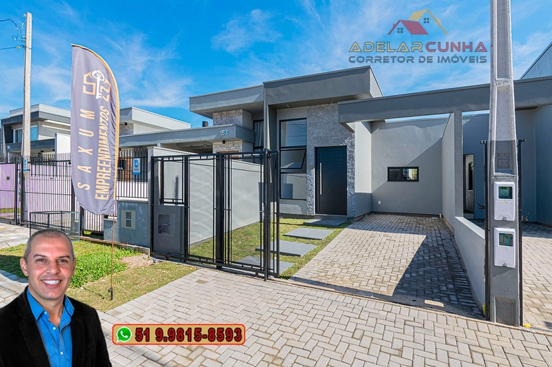 Casa com 2 dormitórios sendo 1 Suíte à VENDA em Campo Bom: 1ª foto da galeria de imagens do imóvel