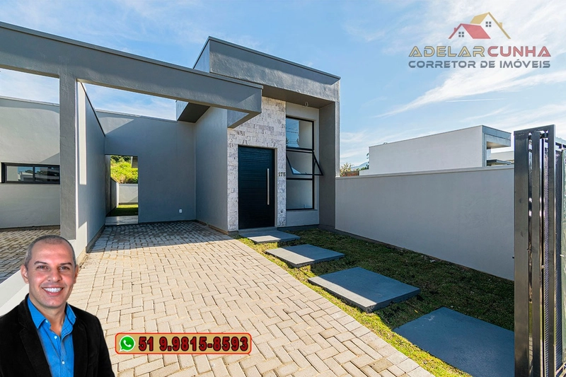 Casa com 2 dormitórios sendo 1 Suíte à VENDA em Campo Bom: 1ª foto da galeria de imagens do imóvel