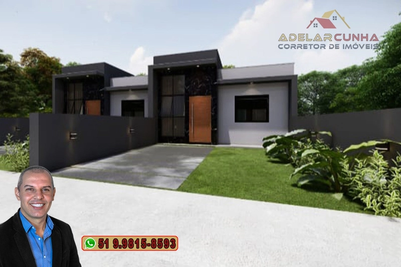 Casa com 2 dormitórios à VENDA em Sapiranga: 1ª foto da galeria de imagens do imóvel