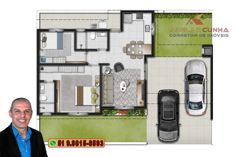 Casa com 2 Dormitórios sendo 1 Suíte à VENDA em Campo Bom: 27ª foto da galeria de imagens do imóvel