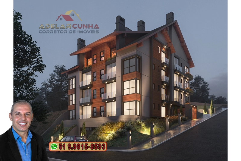 Apartamento à Venda em Gramado: 1ª foto da galeria de imagens do imóvel