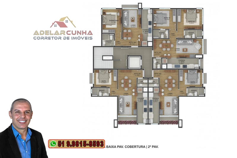 Apartamento à Venda em Gramado: 8ª foto da galeria de imagens do imóvel