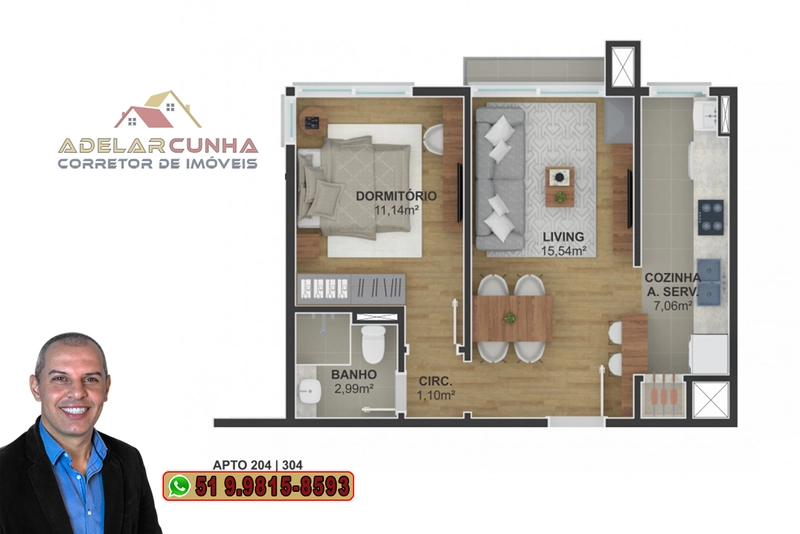 Apartamento à Venda em Gramado: 11ª foto da galeria de imagens do imóvel