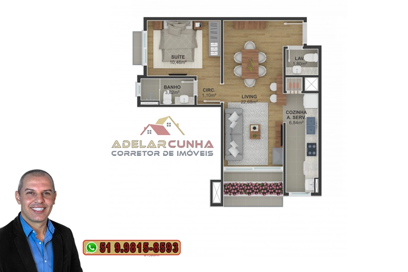 Apartamento à Venda em Gramado: 12ª foto da galeria de imagens do imóvel