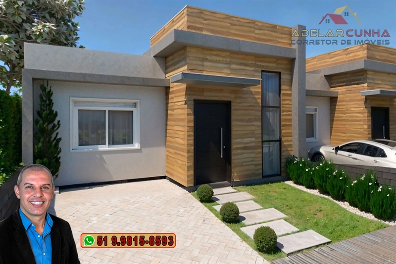 Excelente Oportunidade: Casa Nova à Venda em Nova Hartz!: 1ª foto da galeria de imagens do imóvel