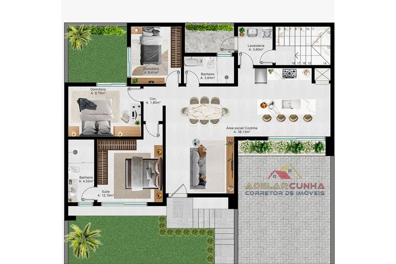 Casa com 3 dormitórios sendo 1 Suíte à VENDA em Campo Bom: 13ª foto da galeria de imagens do imóvel