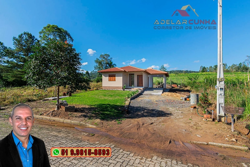Casa com 3 dormitórios à VENDA em Nova Hartz – RS: 1ª foto da galeria de imagens do imóvel