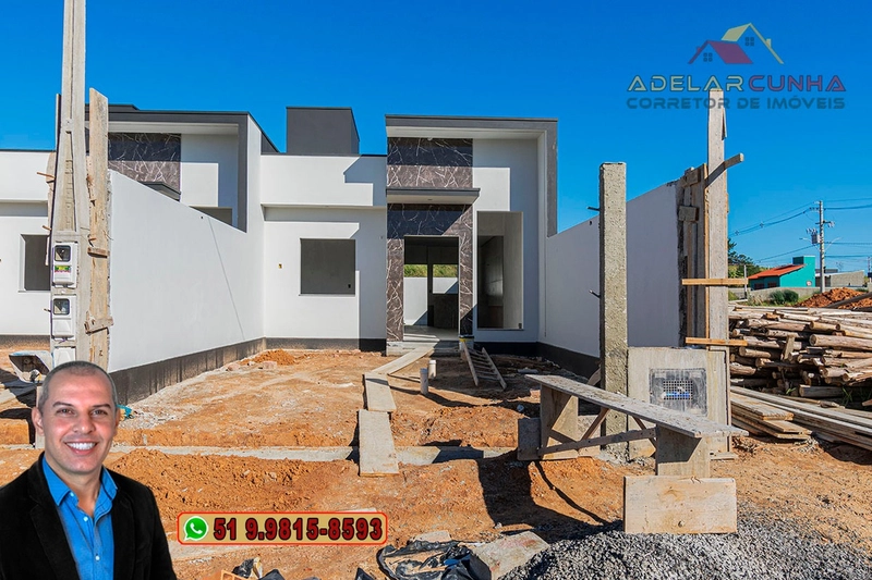 Casa com 2 dormitórios à VENDA em Araricá - RS: 2ª foto da galeria de imagens do imóvel