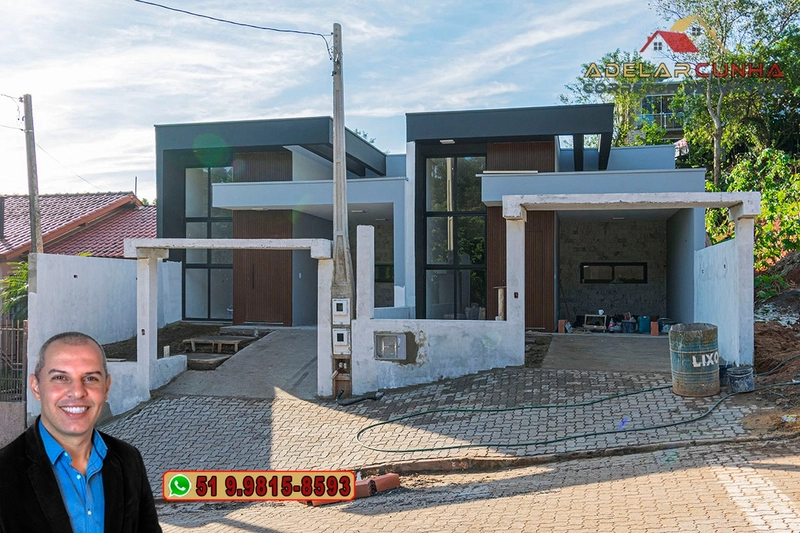 Casa com 3 dormitórios sendo 1 suíte à Venda em Campo Bom.: 1ª foto da galeria de imagens do imóvel