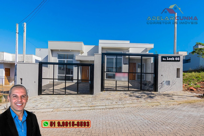 Casa com 3 dormitórios sendo 1 Suíte à VENDA em Sapiranga: 1ª foto da galeria de imagens do imóvel