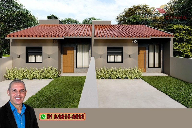 Casa com 2 dormitórios à VENDA em Campo Vicente – Nova Hartz: 6ª foto da galeria de imagens do imóvel