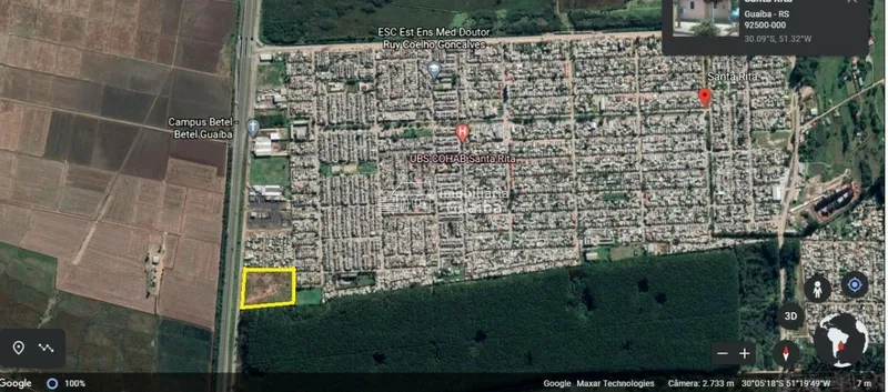 Área industrial/comercial  frente para BR 116: 5ª foto da galeria de imagens do imóvel