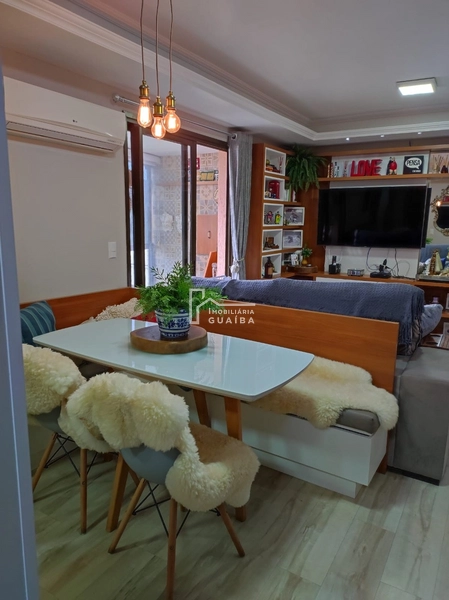 Apartamento mobiliado no centro