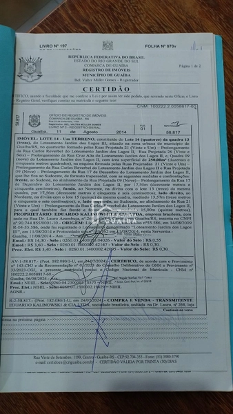 Excelente terreno á  venda no bairro jardim dos lagos -Guaíba: 11ª foto da galeria de imagens do imóvel