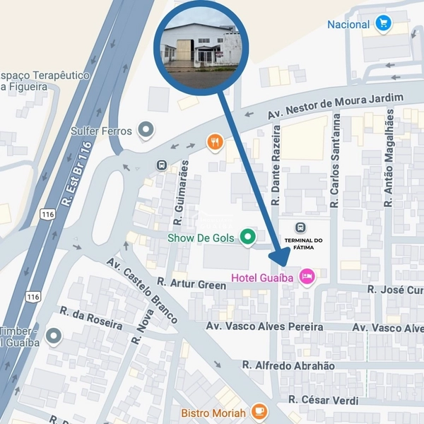 AMPLO PAVILHÃO PARA INDÚSTRIA OU COMÉRCIO: 13ª foto da galeria de imagens do imóvel