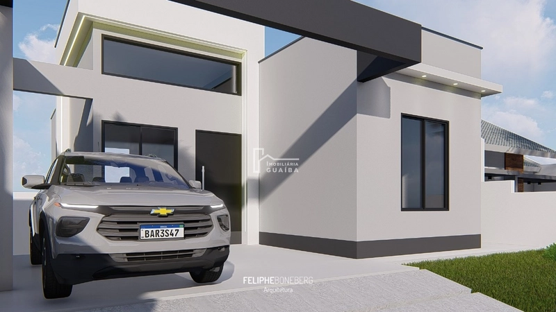 casa nova com 3 dormitórios sendo 1 suíte: 3ª foto da galeria de imagens do imóvel