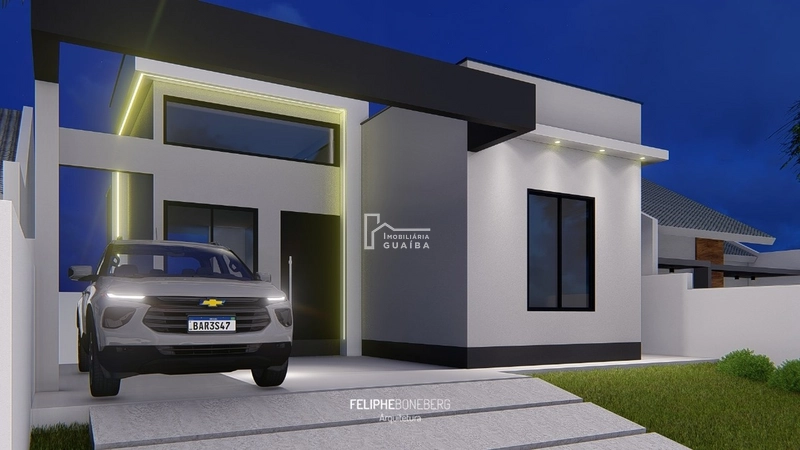 casa nova com 3 dormitórios sendo 1 suíte: 2ª foto da galeria de imagens do imóvel