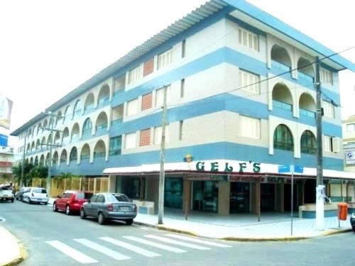 A-235  -  RUA MARANGUAB - 1D, de frente, sacada, elevador, 2q do mar