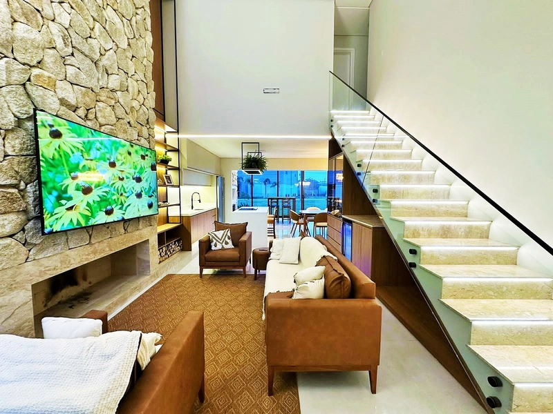 C-523 - NO REMANSO - NO COND. SUNSET - 4 SUÍTES, 10q do mar: 3ª foto da galeria de imagens do imóvel