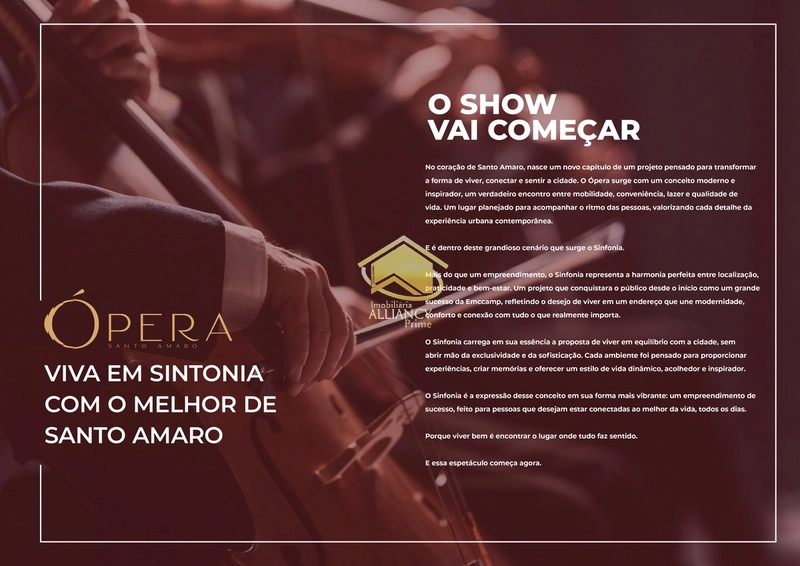 SINFONIA EMCCAMP | Apartamentos de 2 dormitórios em Santo Amaro | McMv: 1ª foto da galeria de imagens do imóvel