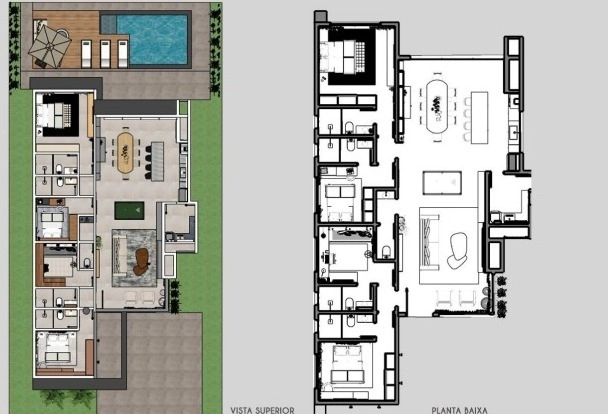 CASA COM 4 SUITES- COSTA SERENA: 2ª foto da galeria de imagens do imóvel