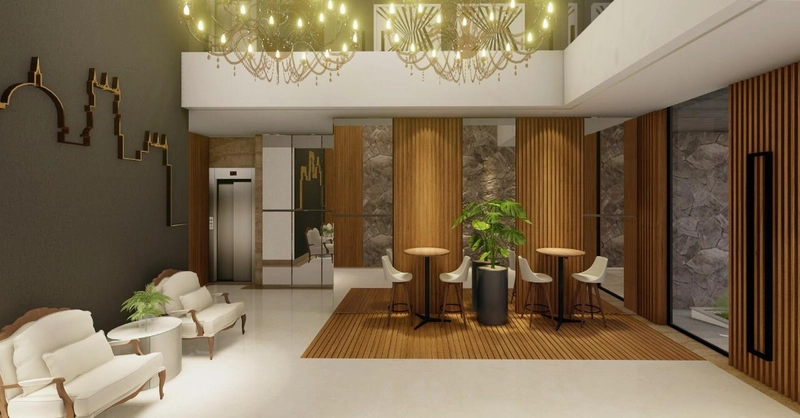 Apartamento com 2 dormitórios e piscina: 18ª foto da galeria de imagens do imóvel
