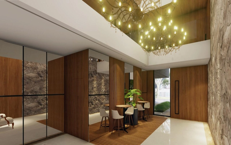 Apartamento com 2 dormitórios e piscina: 10ª foto da galeria de imagens do imóvel