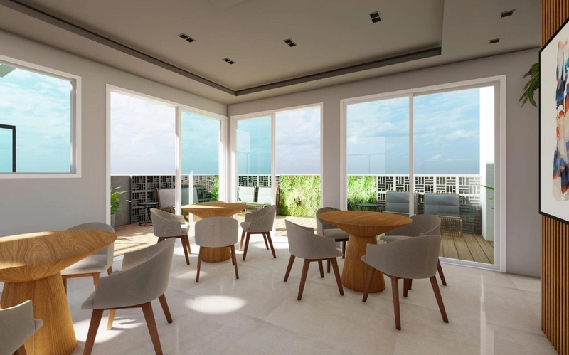 Apartamento com 2 dormitórios e piscina: 13ª foto da galeria de imagens do imóvel