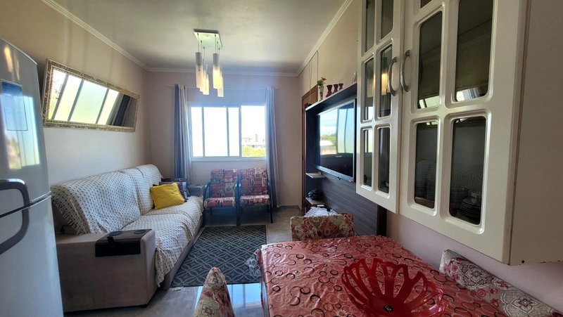 Apartamento mobiliado de 2 quartos com box no bairro Araça: 4ª foto da galeria de imagens do imóvel